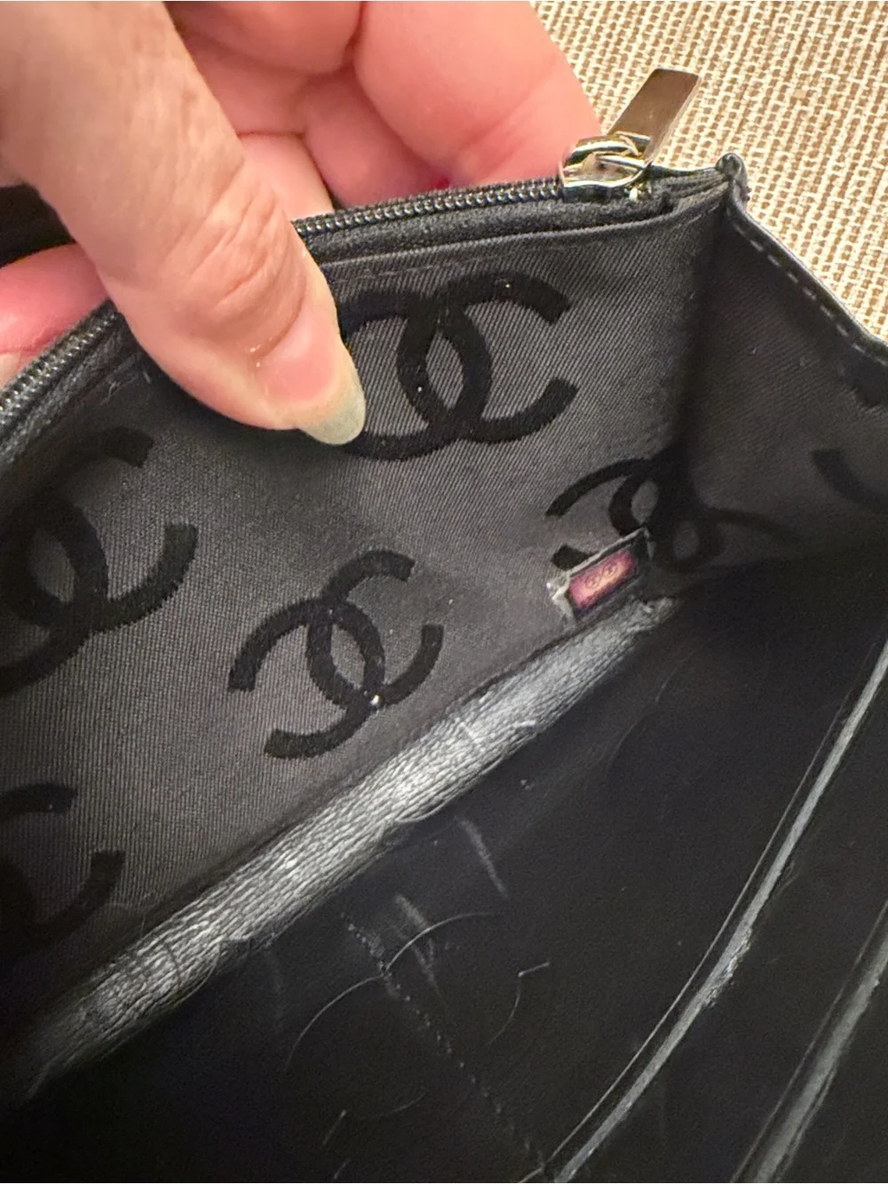 Chanel Cambon and Chanel Zippy Wallet Bundle